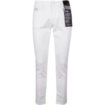 Υφασμάτινα Άνδρας Τζιν σε ίσια γραμμή Versace Jeans Couture 76GAB5D0-CEW01 Άσπρο