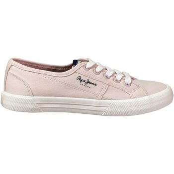 Παπούτσια Γυναίκα Χαμηλά Sneakers Pepe jeans Brady w basic Ροζ