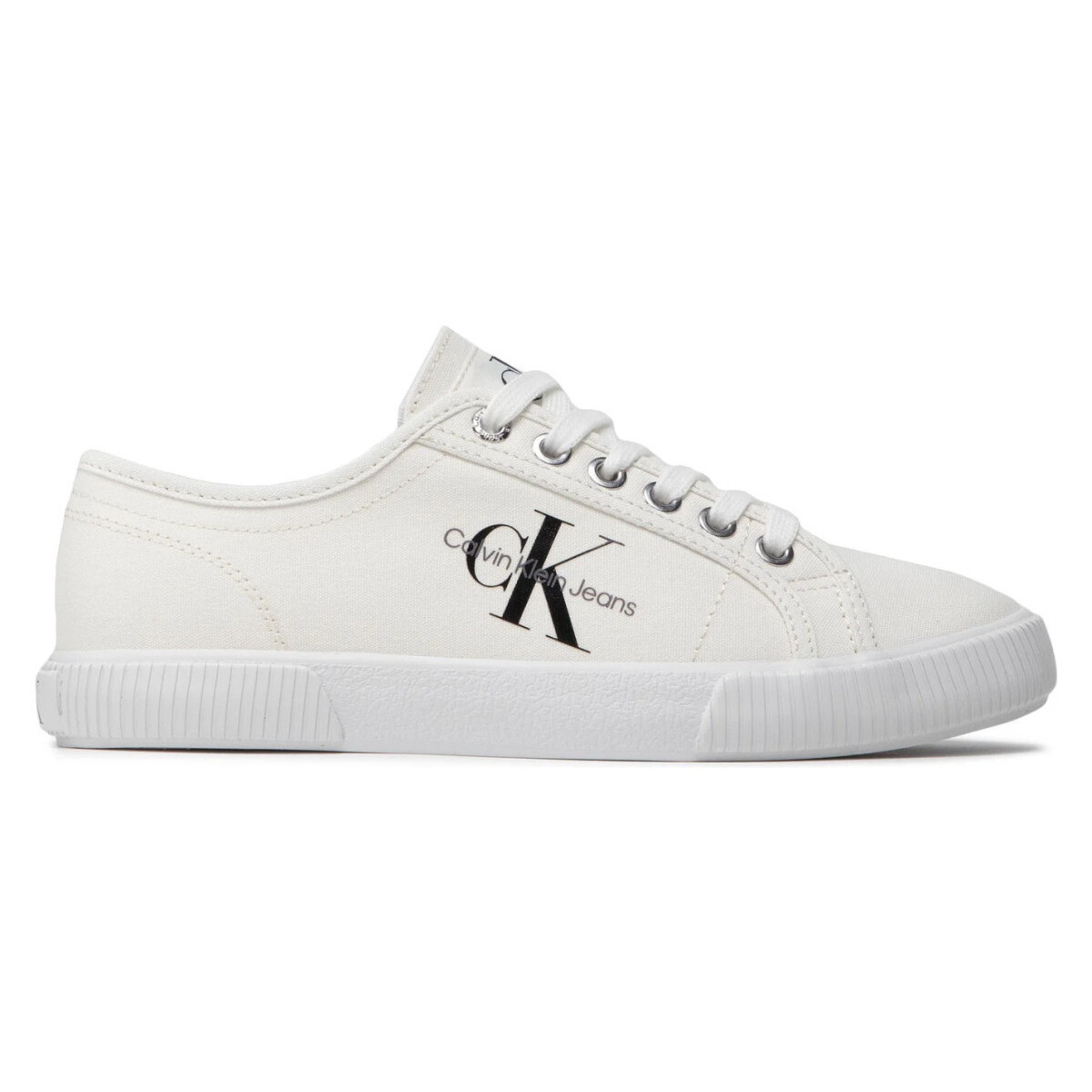 Παπούτσια Γυναίκα Sneakers Calvin Klein Jeans YW0YW00482 Άσπρο