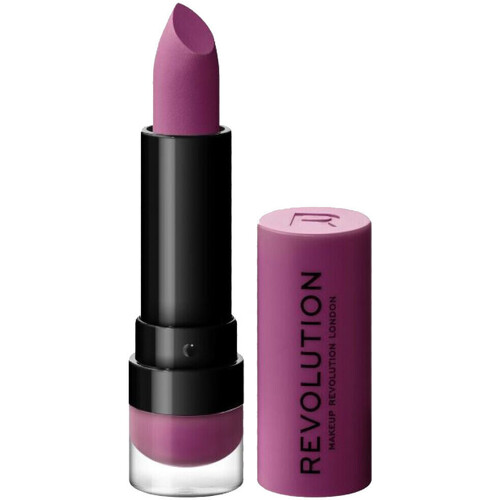 beauty Γυναίκα Κραγιόν Makeup Revolution Matte Lipstick - 145 Vixen Violet