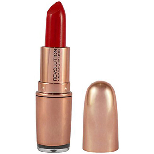beauty Γυναίκα Κραγιόν Makeup Revolution Rose Gold Lipstick - Red Carpet Red