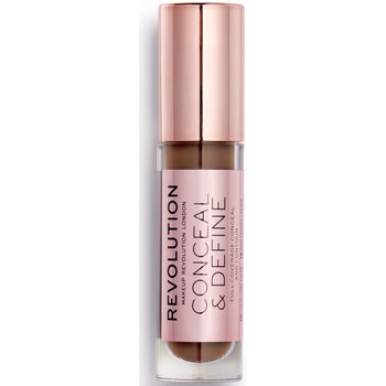 beauty Γυναίκα Concealer & διορθωτικά για τις ρυτίδες Makeup Revolution Concealer Conceal & Define - C18 Brown