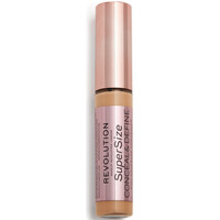 beauty Γυναίκα Concealer & διορθωτικά για τις ρυτίδες Makeup Revolution Concealer Conceal & Define Super Size - C12 Brown