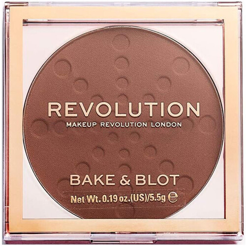 beauty Γυναίκα Blush & πούδρες Makeup Revolution Baking and Finishing Powder Bake & Blot - Deep Dark Brown
