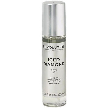 Makeup Revolution Rose Fizz Makeup Fixing Spray - Iced Diamond Άσπρο