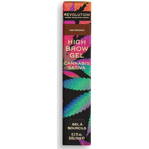 beauty Γυναίκα Μακιγιάζ φρυδιών Makeup Revolution Hemp Oil Eyebrow Gel - Ash Brown Brown