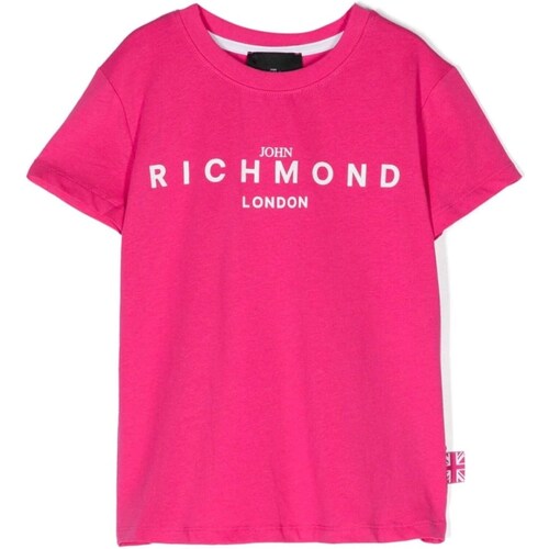 Υφασμάτινα Κορίτσι T-shirt με κοντά μανίκια John Richmond RGP24003TS Other