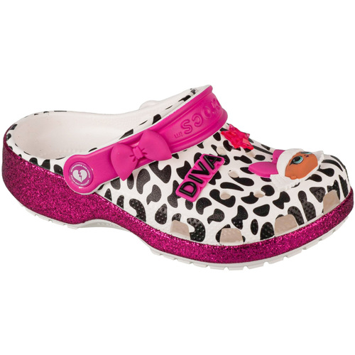Παπούτσια Κορίτσι Παντόφλες Crocs LOL Surprise Diva Girls Classic Clog Άσπρο
