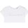 Υφασμάτινα Κορίτσι T-shirt με κοντά μανίκια Miss Blumarine IA4050J5003 Άσπρο