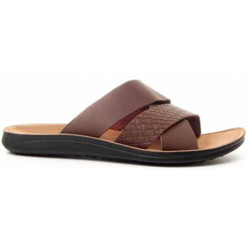 Παπούτσια Άνδρας Σανδάλια / Πέδιλα Leindia 89353 Brown