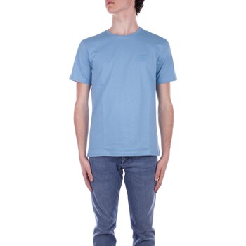 Υφασμάτινα Άνδρας T-shirt με κοντά μανίκια BOSS 50508584 Μπλέ