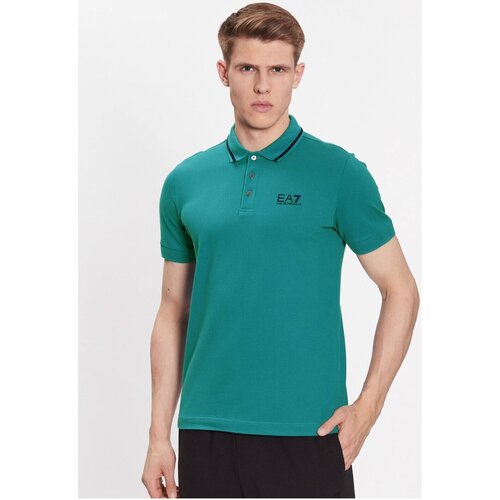 Υφασμάτινα Άνδρας T-shirts & Μπλούζες Emporio Armani EA7 8NPF06 PJ04Z Green