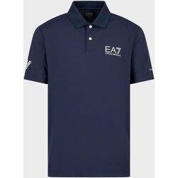 Υφασμάτινα Άνδρας T-shirts & Μπλούζες Emporio Armani EA7 8NPF23 PJEMZ Μπλέ