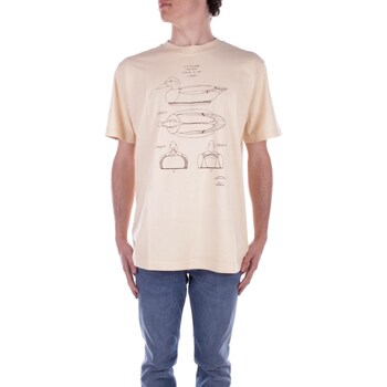Υφασμάτινα Άνδρας T-shirt με κοντά μανίκια Filson FMTEE0023 K0039 Beige