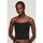 Υφασμάτινα Γυναίκα Αμάνικα / T-shirts χωρίς μανίκια Tommy Jeans UW0UW05016 Black