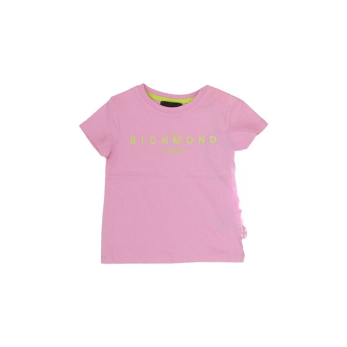 Υφασμάτινα Κορίτσι T-shirt με κοντά μανίκια John Richmond RGP24003TS Ροζ