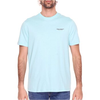 Υφασμάτινα Άνδρας T-shirt με κοντά μανίκια EAX 8NZT91 Z8H4Z Μπλέ