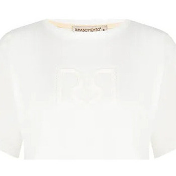 Υφασμάτινα Γυναίκα T-shirts & Μπλούζες Rinascimento CFC0117500003 Κρέμα λευκό