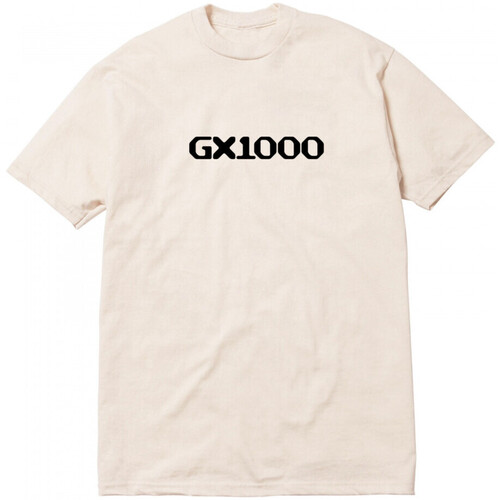 Υφασμάτινα Άνδρας T-shirts & Μπλούζες Gx1000 T-shirt og logo Beige