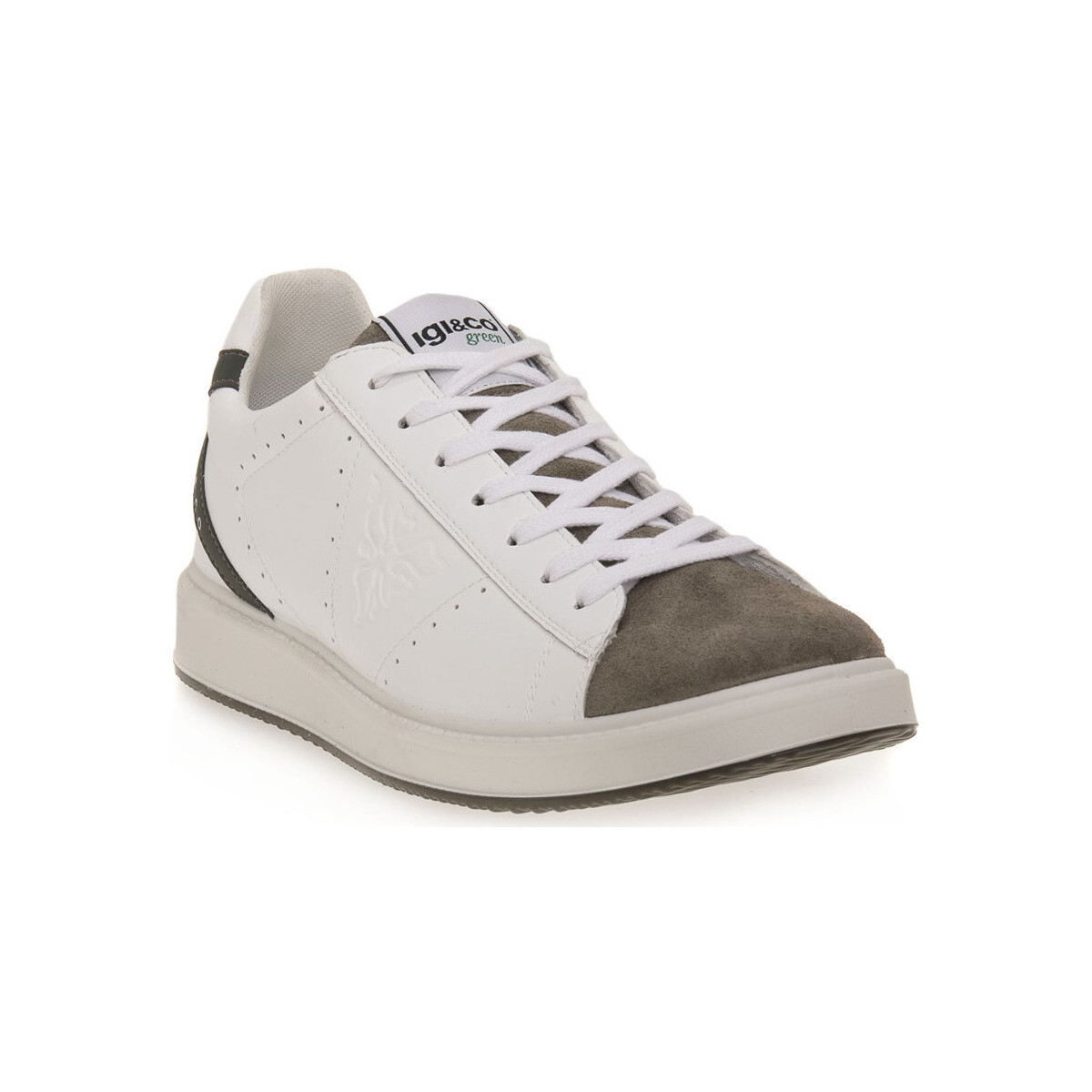 Παπούτσια Άνδρας Sneakers IgI&CO SANTIAGO GREEN Άσπρο