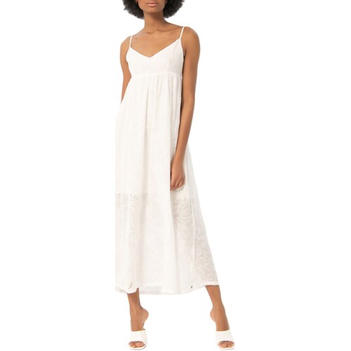 Υφασμάτινα Γυναίκα Κοντά Φορέματα Surkana 524TIKA727 Άσπρο