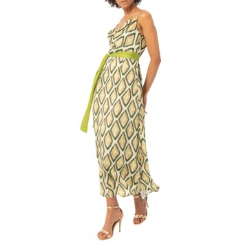 Υφασμάτινα Γυναίκα Κοντά Φορέματα Surkana 524TISA724 Green