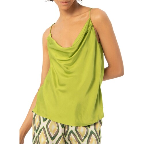 Υφασμάτινα Γυναίκα Μπλούζες Surkana 524ESSA021 Green