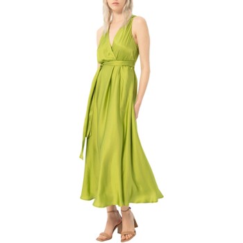 Υφασμάτινα Γυναίκα Κοντά Φορέματα Surkana 524ESSA724 Green