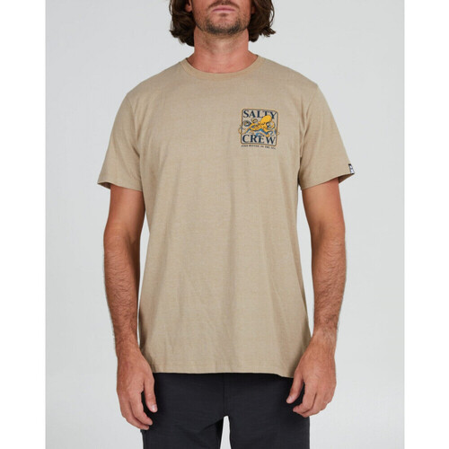 Υφασμάτινα Άνδρας T-shirts & Μπλούζες Salty Crew Ink slinger standard s/s tee Beige