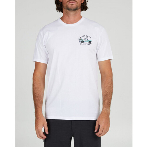 Υφασμάτινα Άνδρας T-shirts & Μπλούζες Salty Crew Off road premium s/s tee Άσπρο