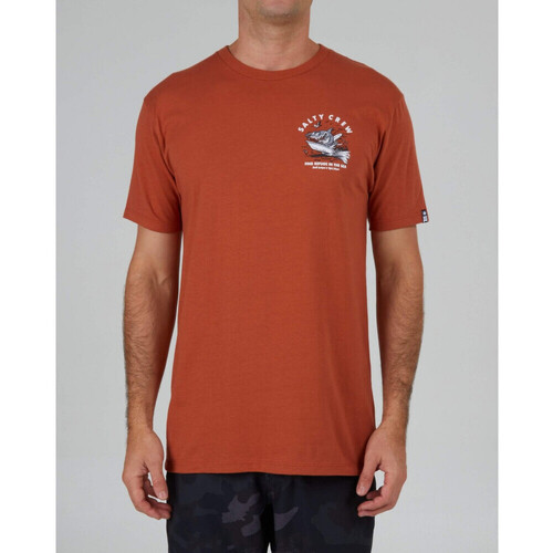 Υφασμάτινα Άνδρας T-shirts & Μπλούζες Salty Crew Hot rod shark premium s/s tee Orange
