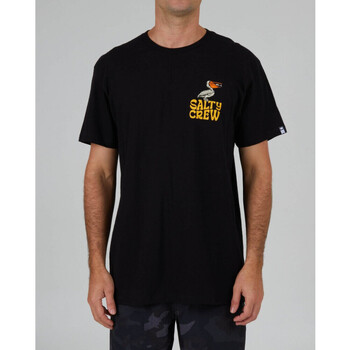 Υφασμάτινα Άνδρας T-shirts & Μπλούζες Salty Crew Seaside standard s/s tee Black