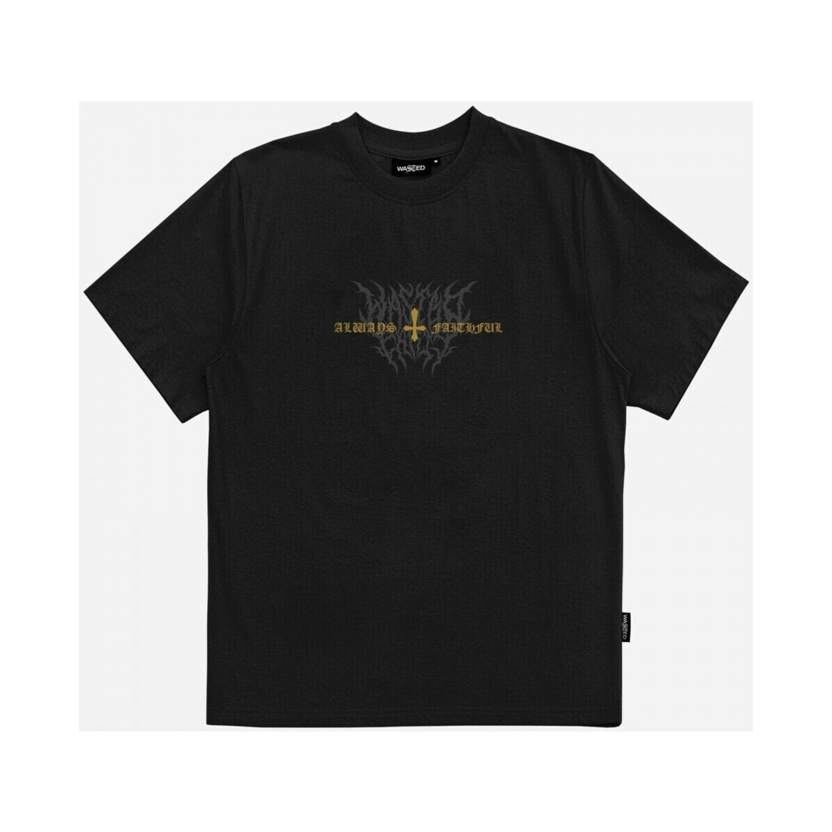 Υφασμάτινα Άνδρας T-shirts & Μπλούζες Wasted T-shirt swear Black