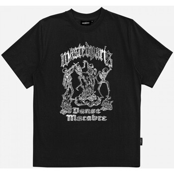 Υφασμάτινα Άνδρας T-shirts & Μπλούζες Wasted T-shirt macabre Black