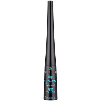 beauty Γυναίκα Eyeliners Essence Long-lasting Waterproof Dip Eyeliner 24h - 01 Black Black