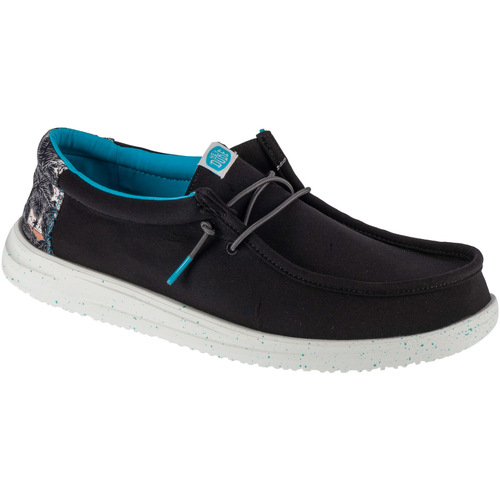 Παπούτσια Άνδρας Χαμηλά Sneakers HEYDUDE Wally H2O Tropical Black