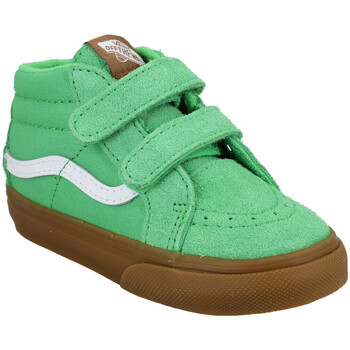 Παπούτσια Παιδί Sneakers Vans Sk8 Mid V Reissue Velours Toile Enfant Green Green
