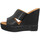 Παπούτσια Γυναίκα Σανδάλια / Πέδιλα Kanna 6025 Velours Femme Noir Black