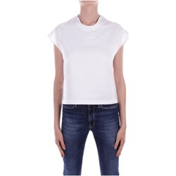 Υφασμάτινα Γυναίκα T-shirt με κοντά μανίκια K-Way K7123LW Άσπρο