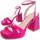 Παπούτσια Γυναίκα Σανδάλια / Πέδιλα Leindia 88517 Ροζ