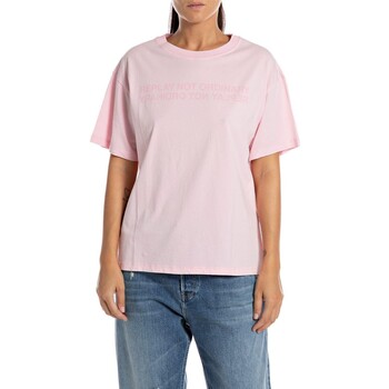 Υφασμάτινα Γυναίκα T-shirts & Μπλούζες Replay  Multicolour
