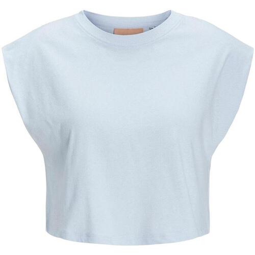 Υφασμάτινα Γυναίκα T-shirt με κοντά μανίκια Jjxx  Μπλέ