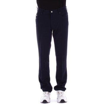 Υφασμάτινα Άνδρας Παντελόνια κοστουμιού Emporio Armani 3D1J05 1NPQZ Μπλέ
