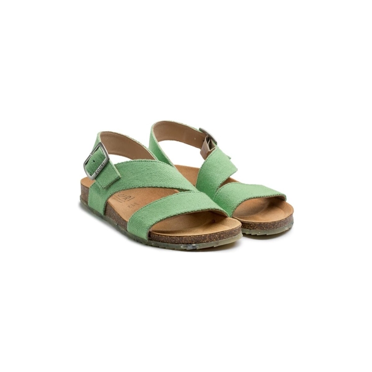 Παπούτσια Γυναίκα Σανδάλια / Πέδιλα Zouri Sea Lime Green