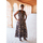 Υφασμάτινα Γυναίκα Μακριά Φορέματα Isla Bonita By Sigris Φόρεμα Midi Black