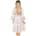Υφασμάτινα Γυναίκα Φορέματα Isla Bonita By Sigris Φόρεμα Άσπρο