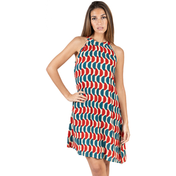 Υφασμάτινα Γυναίκα Κοντά Φορέματα Isla Bonita By Sigris Φόρεμα Multicolour