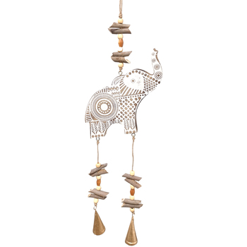 Ρολόγια & Kοσμήματα Μενταγιόν Signes Grimalt Elephant Mobile Άσπρο