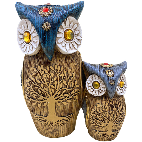 Σπίτι Αγαλματίδια και  Signes Grimalt Figure Owls 2U Brown