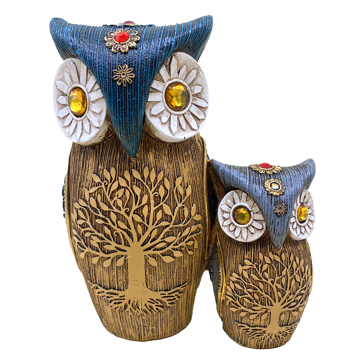 Σπίτι Αγαλματίδια και  Signes Grimalt Figure Owls 2U Brown